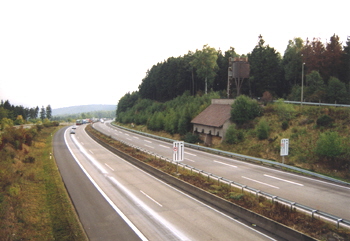 A 5 Bundesautobahn Rastanlage Rimberg Motel 27